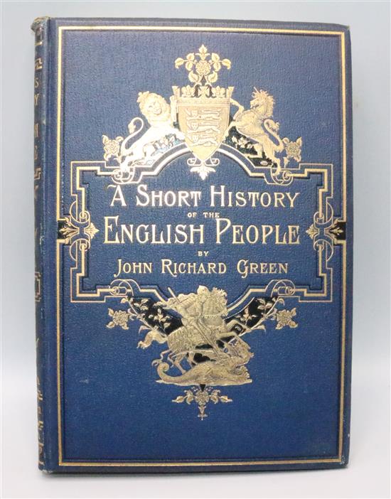 8 Vols, short history of English people